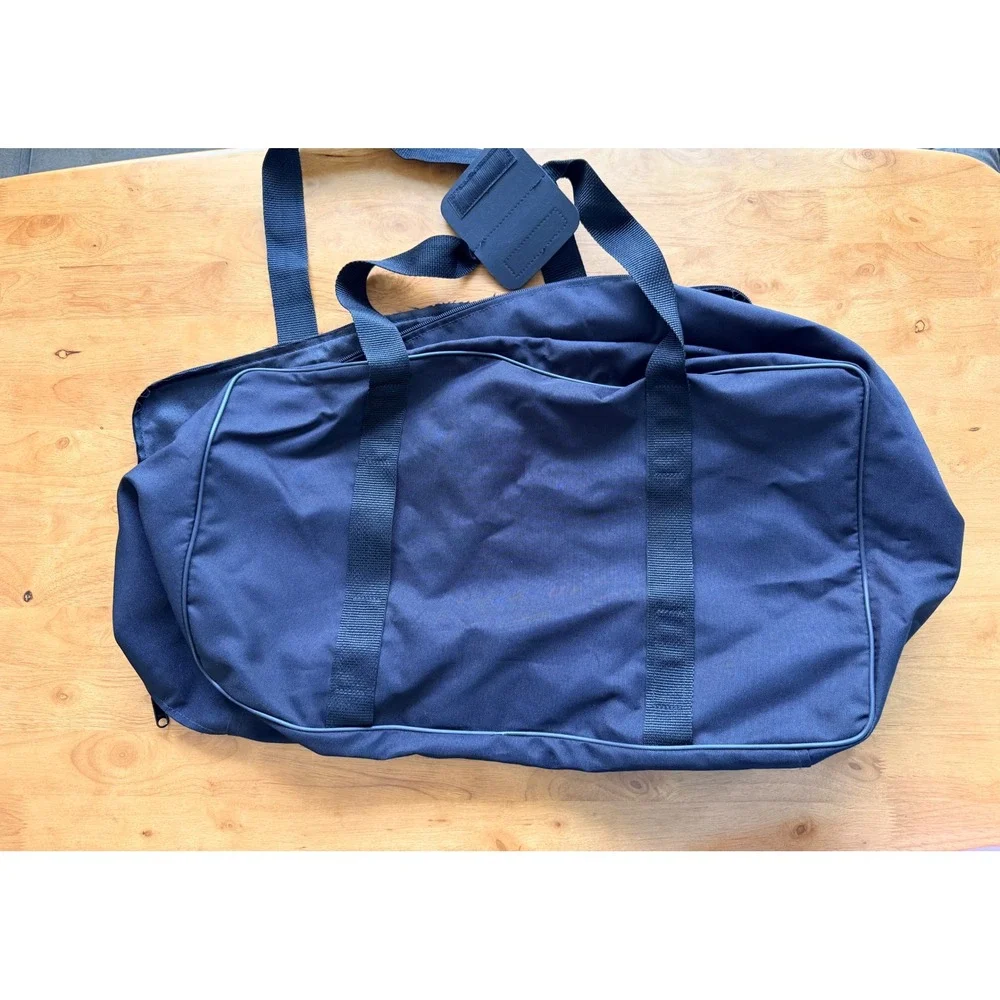 Harley Davidson Black Duffel‎ Bag Motorcycle Saddle Biker Travel Bag XL